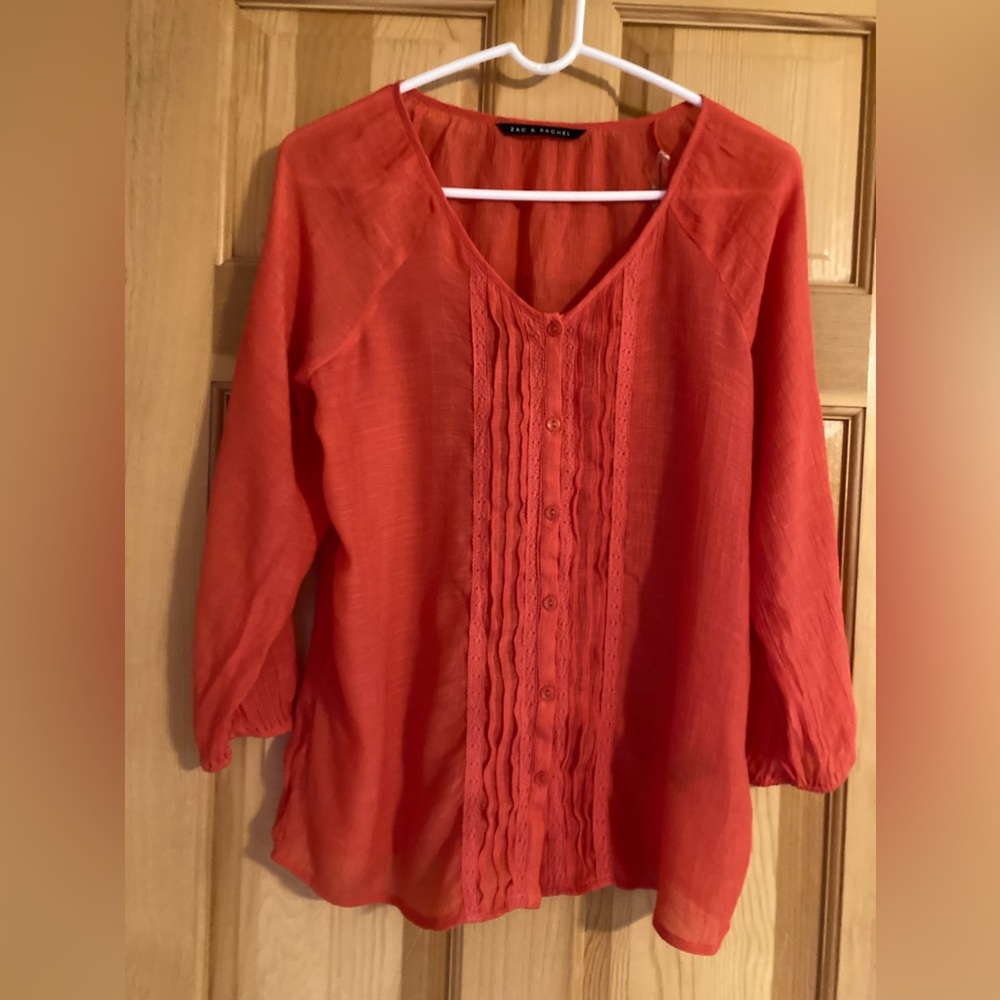 Zac and Rachel peasant blouse